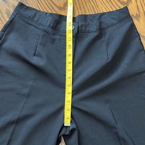 Clio Black Trouser Pants High Rise Size 14 Petite - Picture 4 of 8
